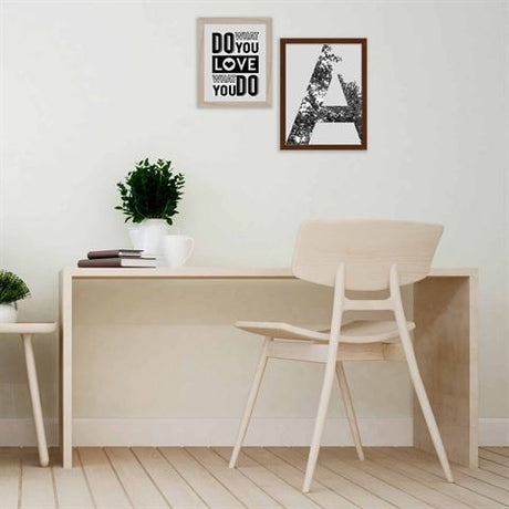 Nielsen design cadre photo nielsen 8988019 apollon wengé 30x40 21x29,7 cm