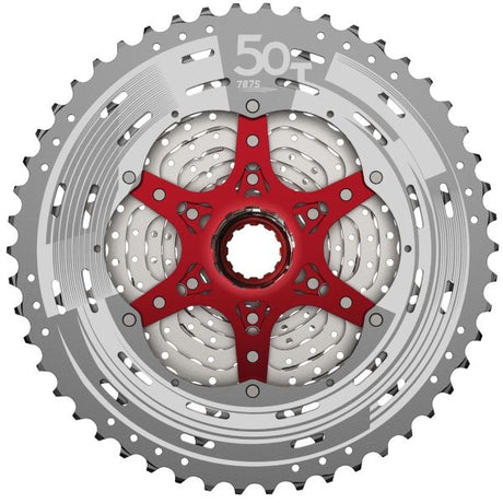 Cassette Sunrace 12V 11-50 CSMZ90 MÉTALLIQUE