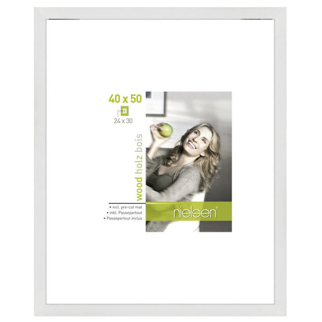 Nielsen design cadre photo nielsen 8988025 apollon argent 40x50 cm