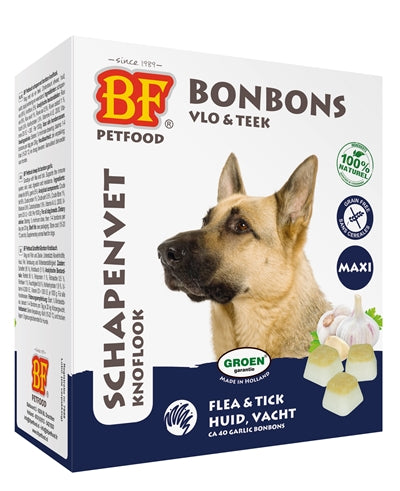 BF Petfood Sheep Vet Maxi Bonbons Garlic