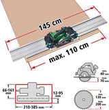 Wolfcraft Guide Rail pour Saw FKS 145 du cercle à main