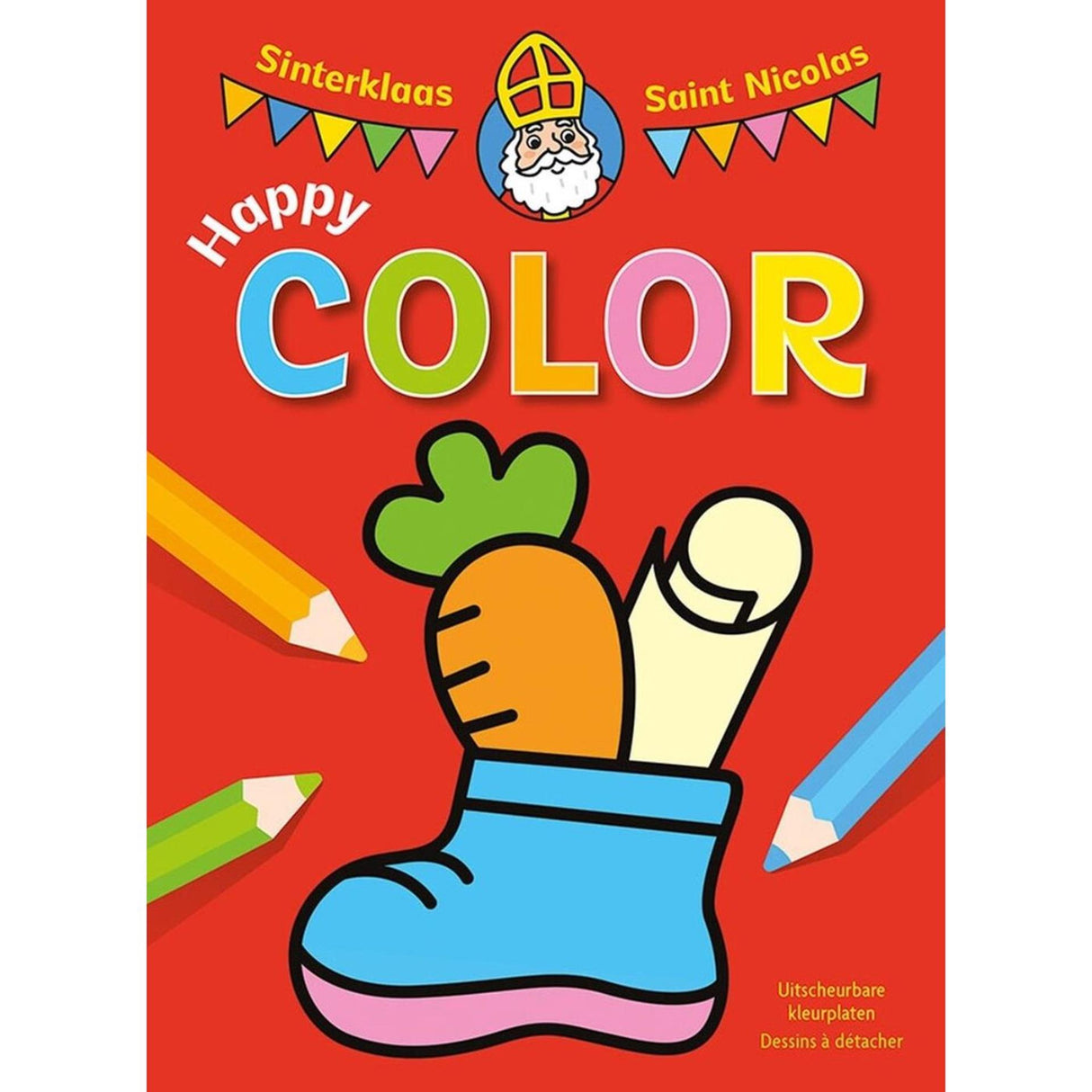 Deltas Sinterklaas happy colour bloc de couleur
