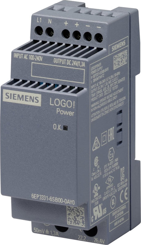 Alimentation pour automate Siemens 6ep3331-6sb00-0ay0 24 V