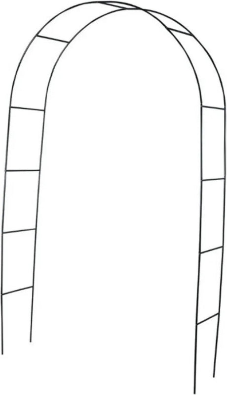 Floraland greenmill - arche à roses pour plantes grimpantes - arche de jardin support à roses décoration acier 240cm