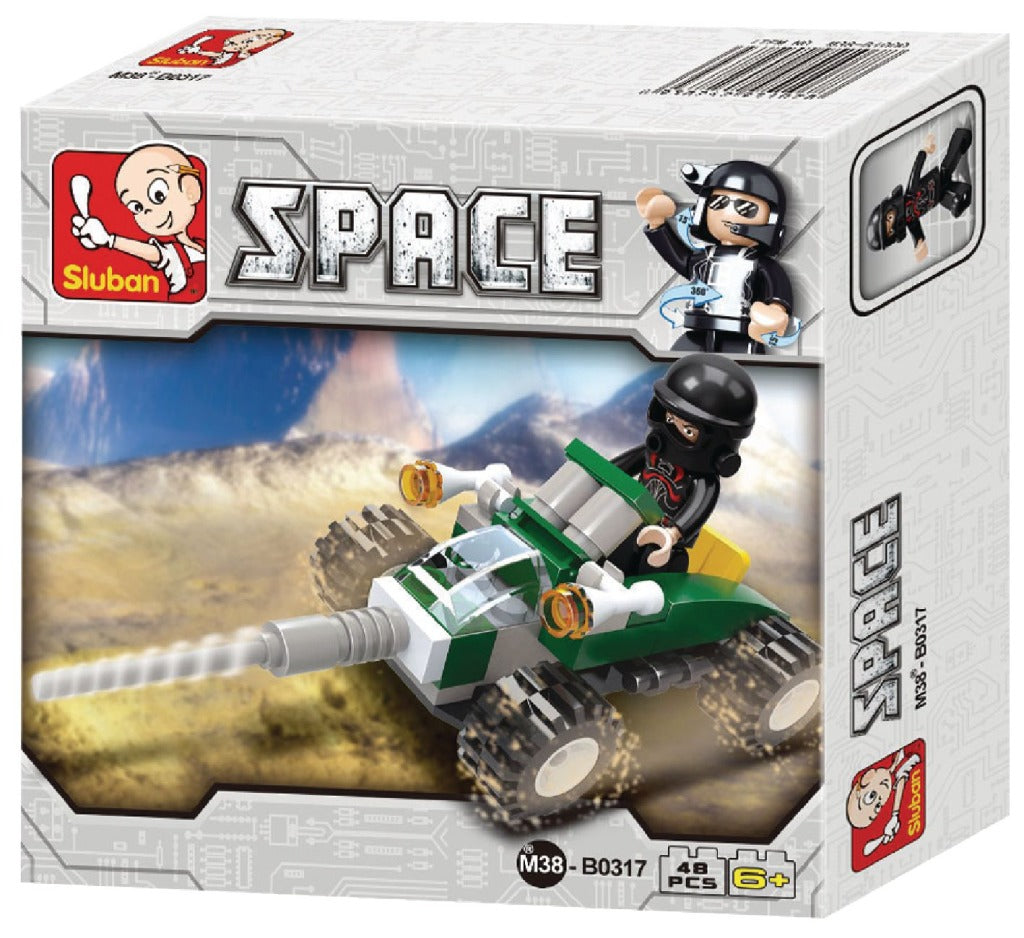 Sluban m38-b0317 space quad 48-delig