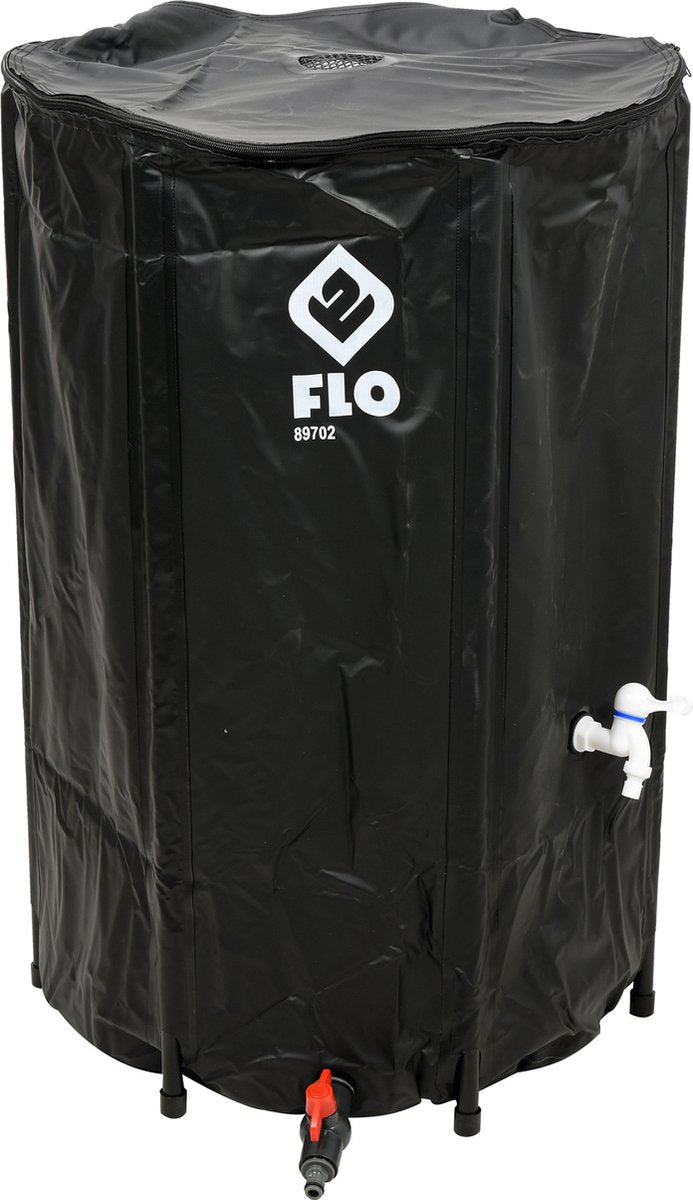 Flo -baril de pluie-pliable-250-l-noir