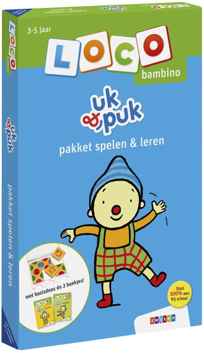 WPG UITGEVERS BAMBINO LOCO - UK PUK Package Playing Learning (3-5 ans)