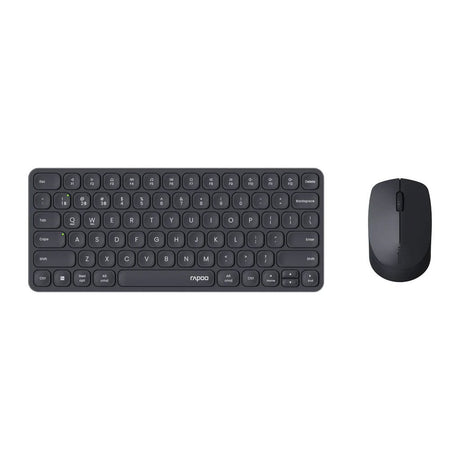 Rapoo 9010m ensemble combiné clavier qwerty(nl) + souris noir