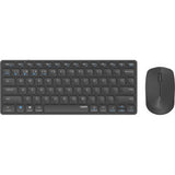 Rapoo – ensemble clavier et souris combo lame multimode sans fil, 9600m, tkl, dnk gr qwerty us