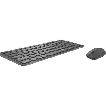 Rapoo – ensemble clavier et souris combo lame multimode sans fil, 9600m, tkl, dnk gr qwerty us