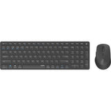 Ensemble combiné de lames multimode sans fil Rapoo 9700m gris foncé qwerty us