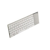 Rapoo E2710 Clavier multimédia sans fil ultra fin 2,4 GHz UI Blanc