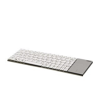 Rapoo E2710 Clavier multimédia sans fil ultra fin 2,4 GHz UI Blanc