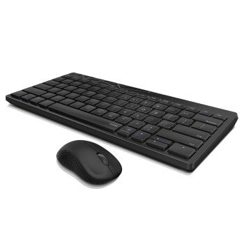Rapoo ensemble combiné clavier et souris sans fil multimode 8000m noir qwerty us