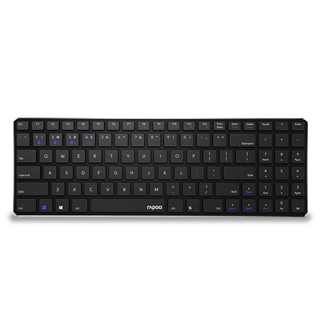 Clavier Rapoo mm slim noir e9100m