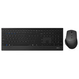Rapoo 9500m ensemble combiné optique sans fil multimode version ui noir