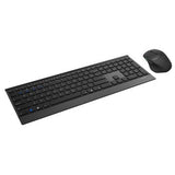 Rapoo 9500m ensemble combiné optique sans fil multimode version ui noir