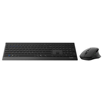 Rapoo 9500m ensemble combiné optique sans fil multimode version ui noir