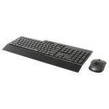 Ensemble combiné de bureau sans fil multimode Rapoo 8200t noir qwerty us