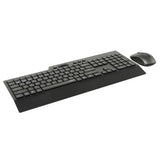Ensemble combiné de bureau sans fil multimode Rapoo 8200t noir qwerty us