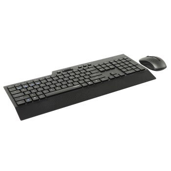 Ensemble combiné de bureau sans fil multimode Rapoo 8200t noir qwerty us
