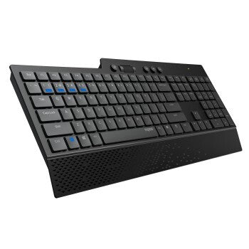 Ensemble combiné de bureau sans fil multimode Rapoo 8200t noir qwerty us