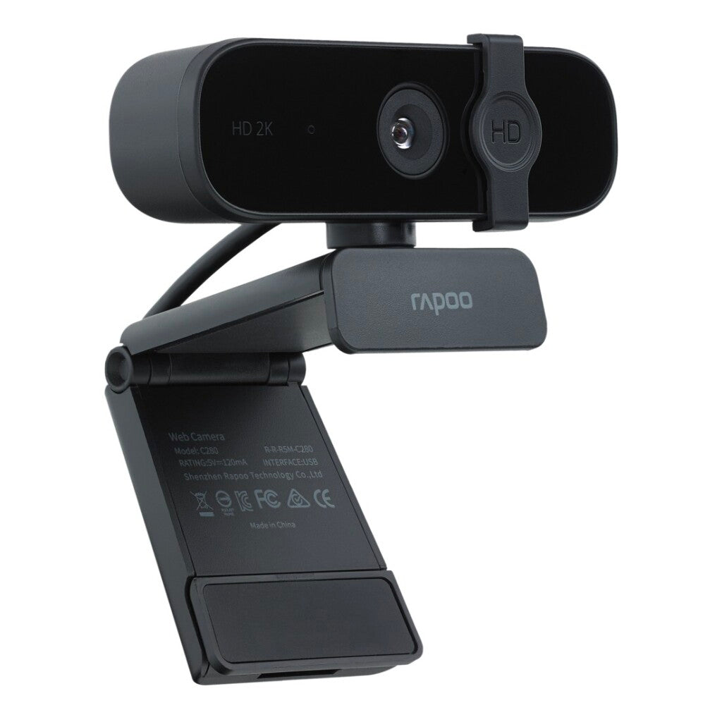 Webcam Rapoo xw2k full hd 2k noire