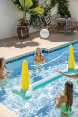 Filet de volleyball gonflable