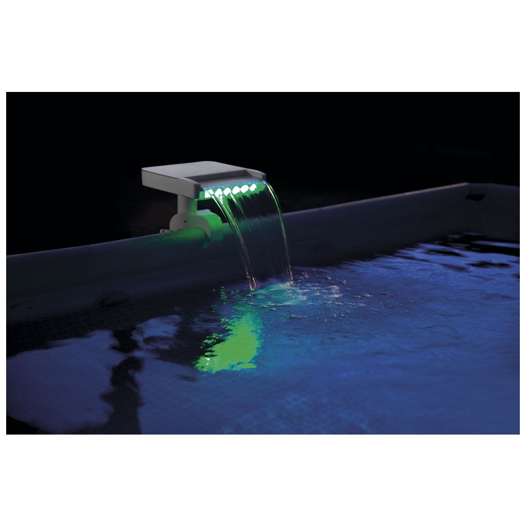 Cascade de cascade LED multicolore Intex pour piscine