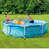 Piscine à ossature métallique bord de mer Intex 28206np 305x76 cm sans pompe de filtration