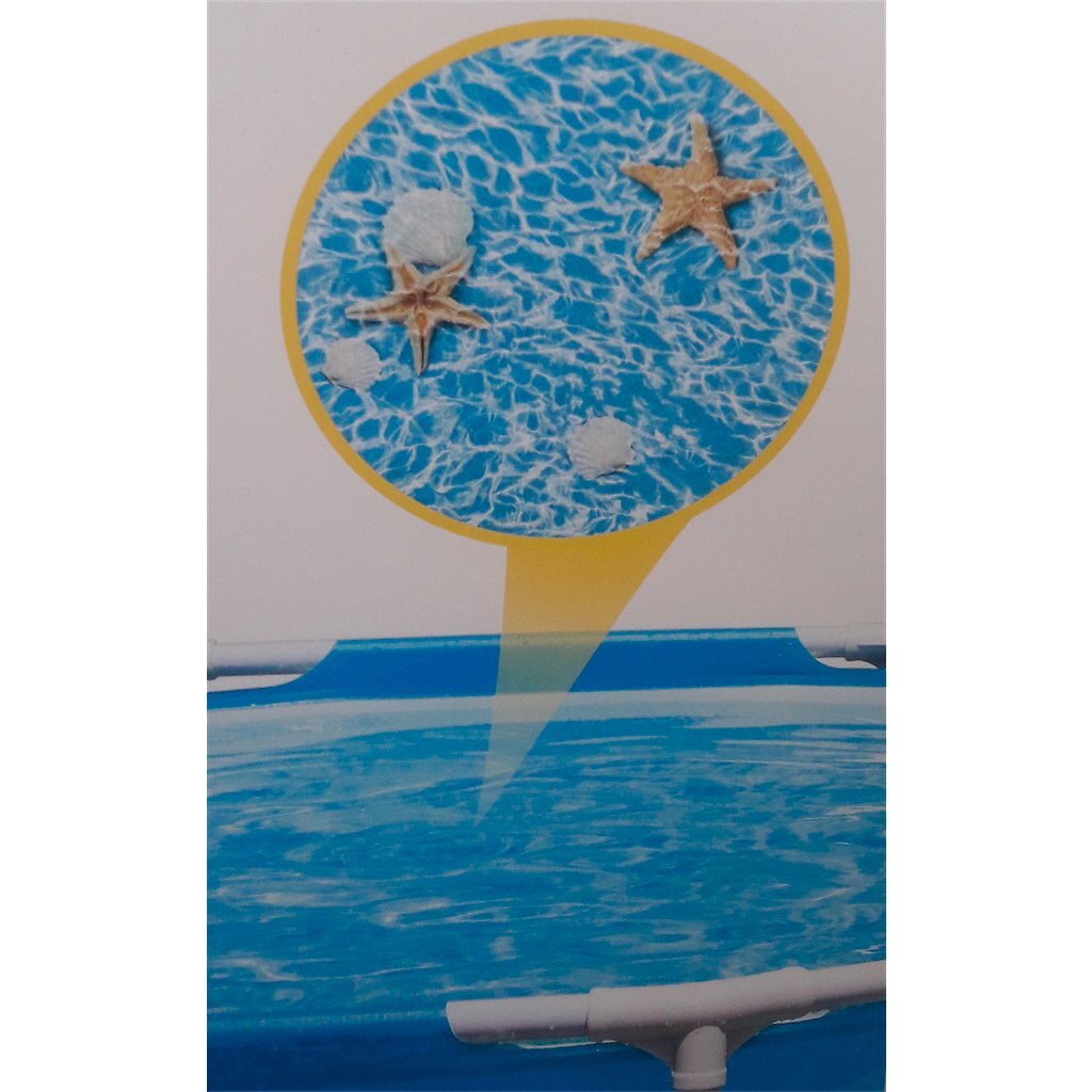 Piscine à ossature métallique bord de mer Intex 28206np 305x76 cm sans pompe de filtration