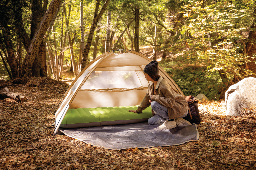 INTEX 64097NP Truaire Twin Dura-Pou-Beam Camping Mattress avec QuickFill USB150 Air Pump 191x76x17cm