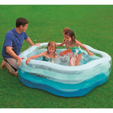 Intex 56495NP Piscine gonflable 185x180x53 cm Bleu blanc