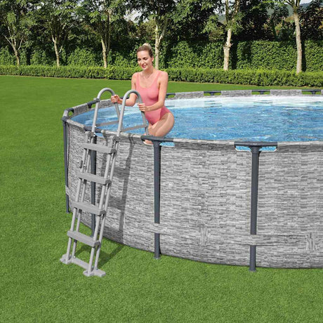 Échelle de piscine Bestway Flowder avec 4 étapes 122 cm