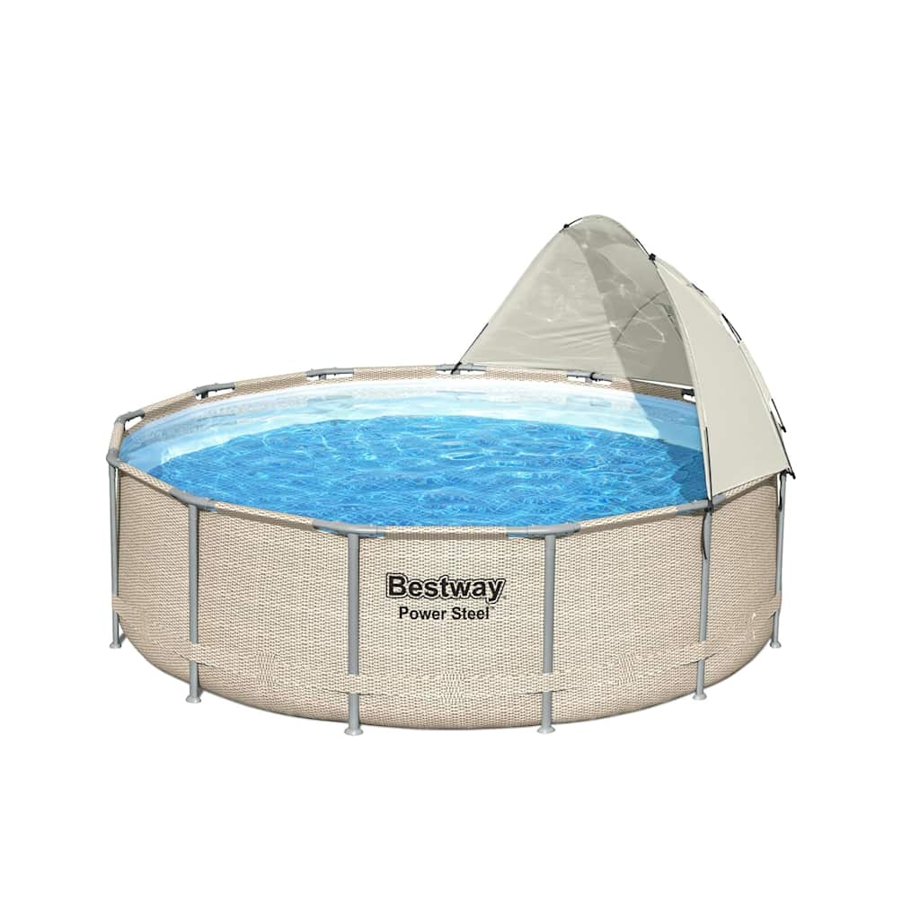 Cubro de piscina de la bestway White