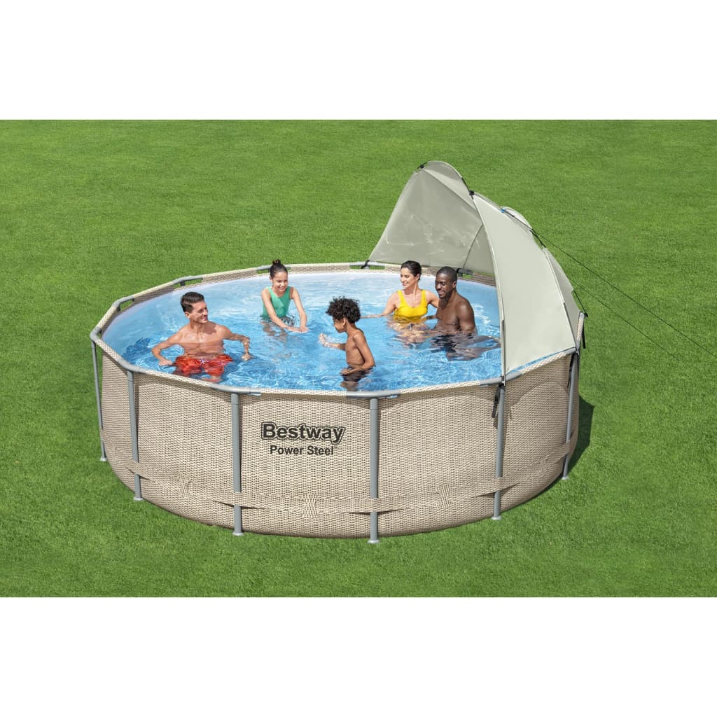 Cubro de piscina de la bestway White