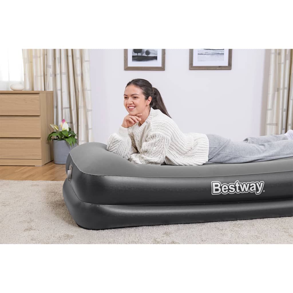 Bestway aérien tiré avec une pompe à air construite 191x97x46 cm