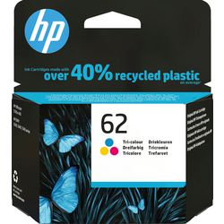 Cartouche d'encre hp c2p06ae nr62 6500 pages, 3 couleurs