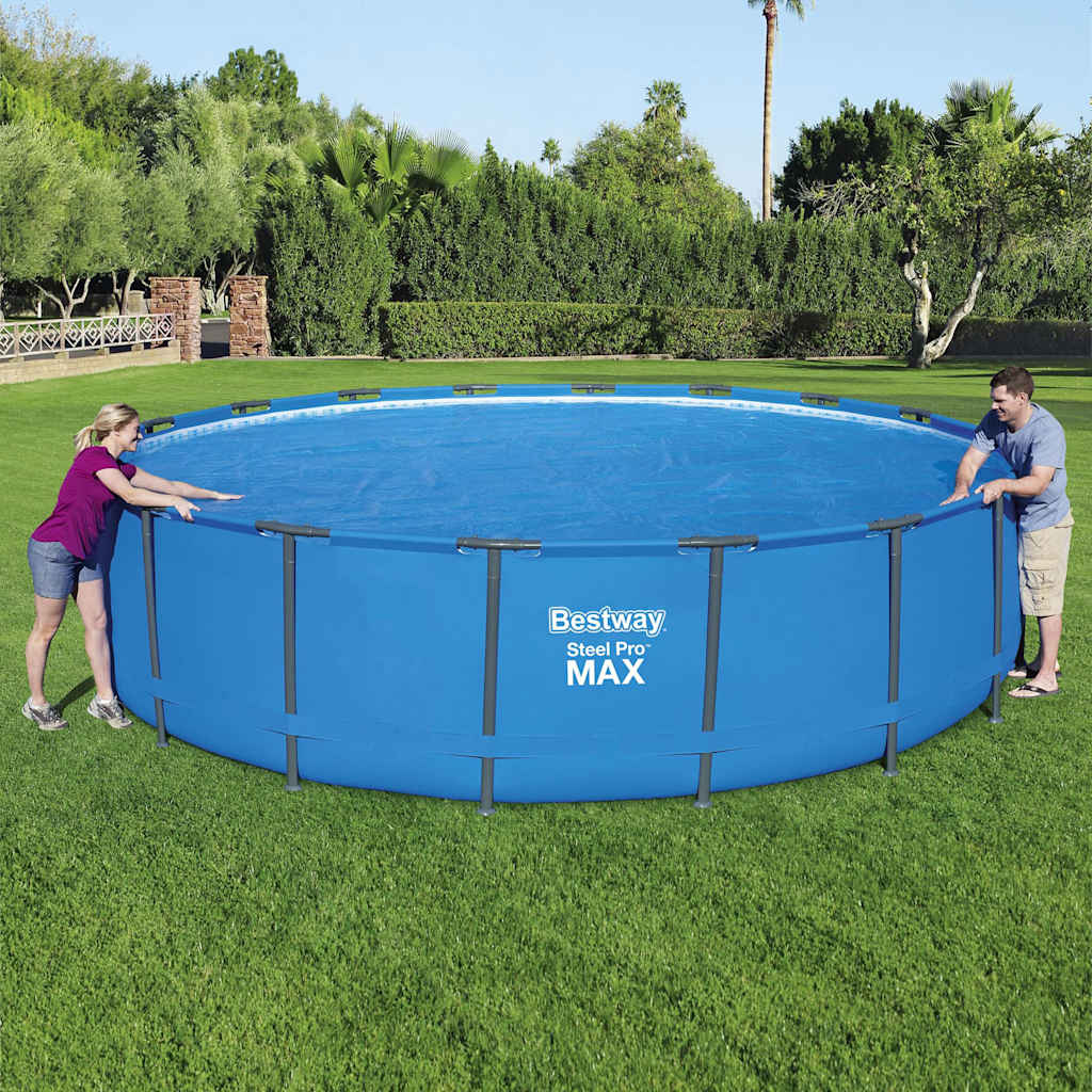 Couverture de piscine solaire Bestway FlowClear 549 cm