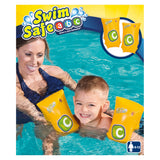 Bestway swim safe abc bandes de natation étape c 30x15 cm