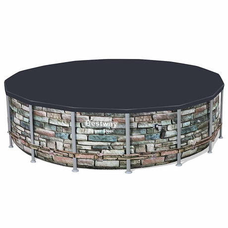 Couverture de piscine Bestway FlowClear 488 cm