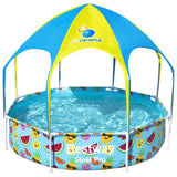 Bestway pour enfants pour enfants en acier UV prudent au-dessus du sol 244x51 cm