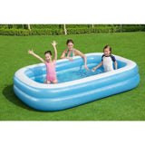 Bestway Piscine gonflable 262x175x51 cm blanc bleu