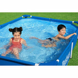 Bestway Piscine en acier Rectangle 221