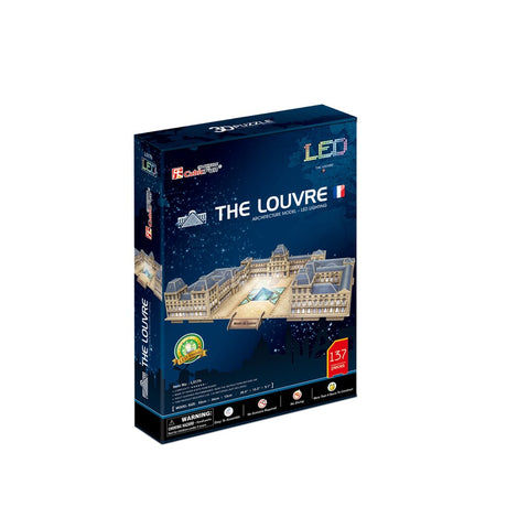 Puzzle 3D amusant et cubique, le persienne avec éclairage LED