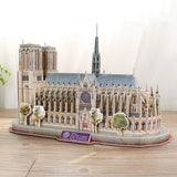 Puzzle 3D cubique amusant national Geographic notre barrage paris