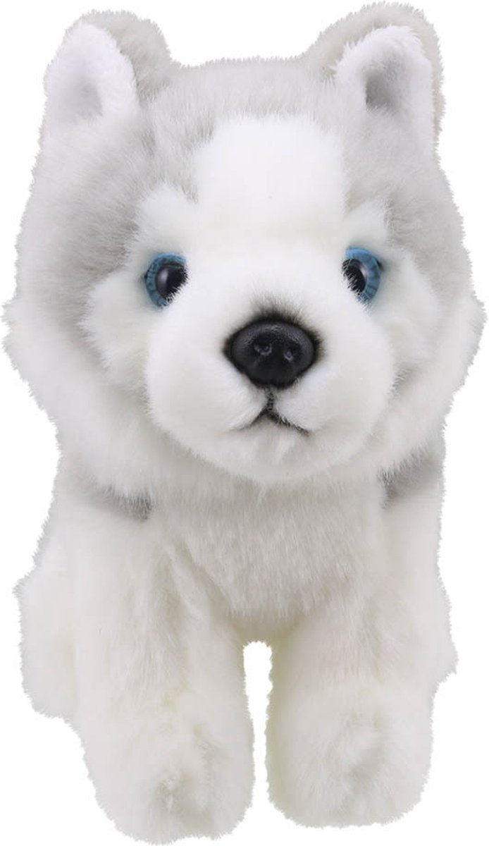 The puppet company handpop husky knuffel educatief speelgoed.