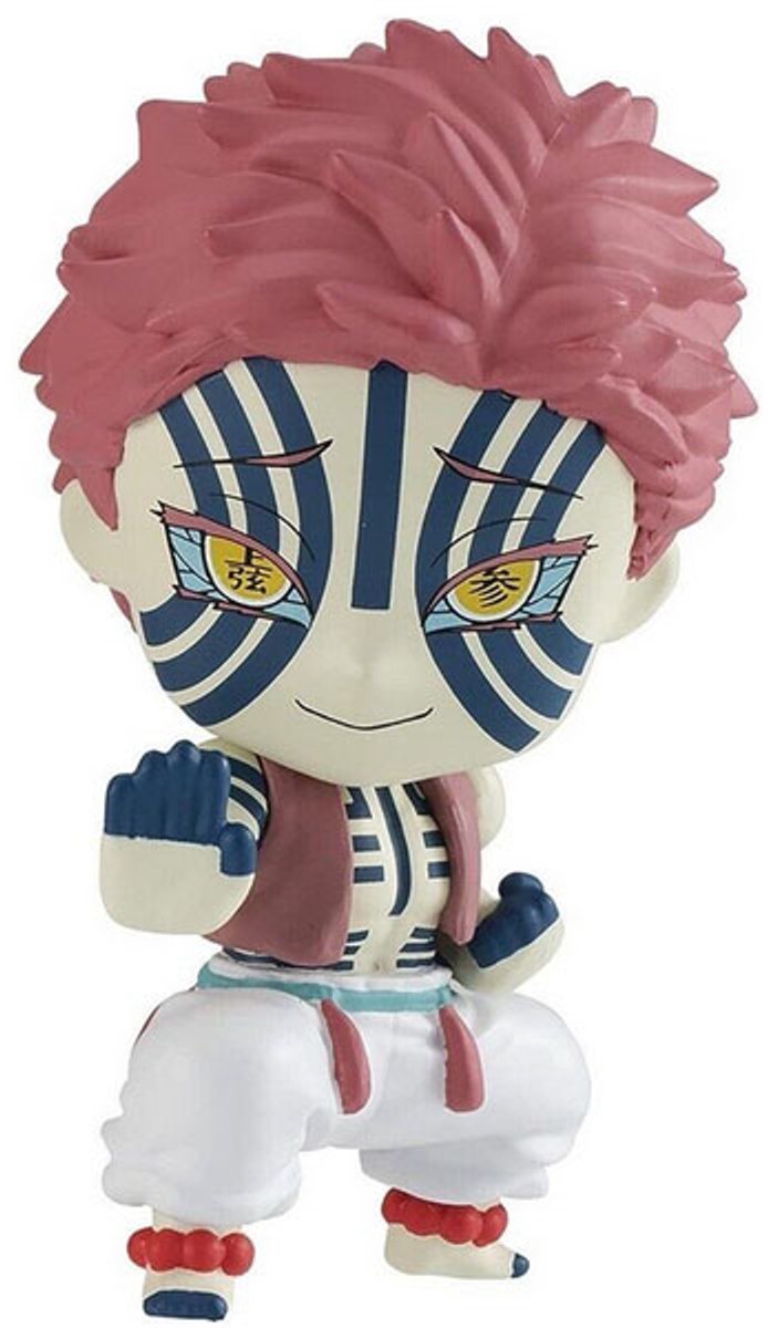 Bandai Namco Bandai Demon Slayer Chibi Masters Wave 2 Figure-Akaza (Divers) Nouveau