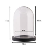 Cloche Clayre eef 6gl3477 transparent 23x29 cm