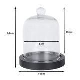 Clayre eef cloche 6gl4038 noir 10x14 cm